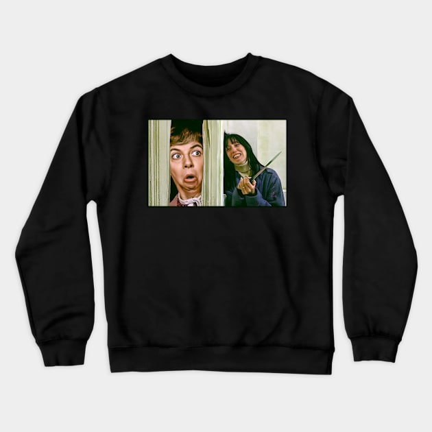 Heeeeeeeeeere's Gladys! Crewneck Sweatshirt by darklordpug